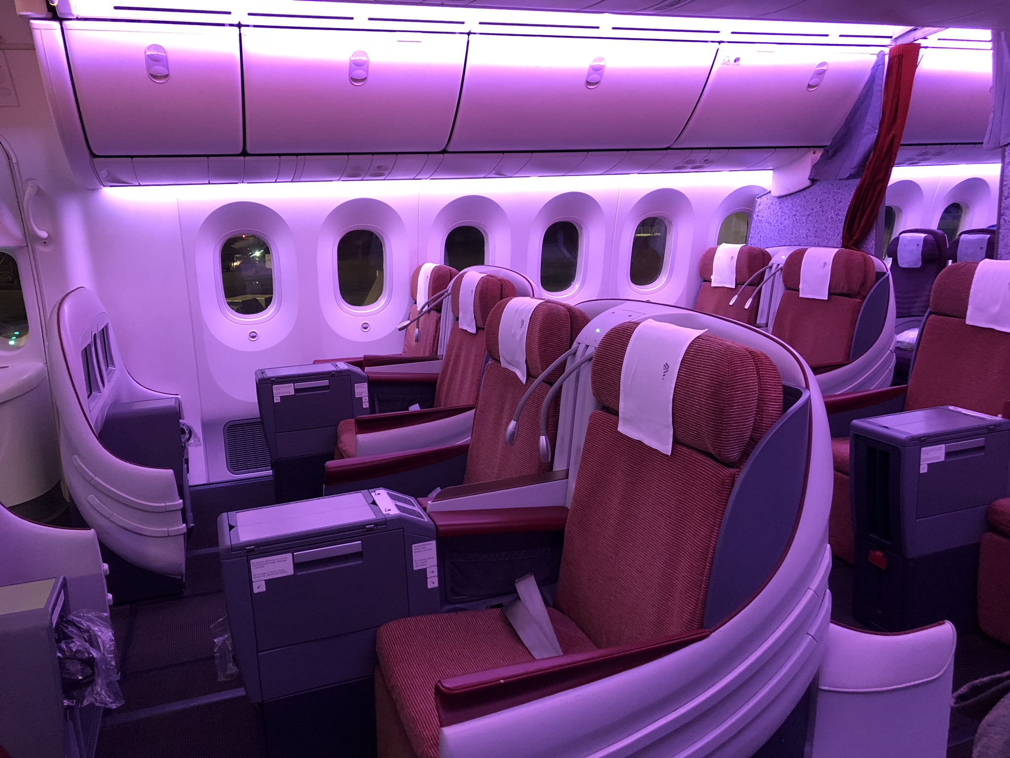 Upgrade de asiento en el avión